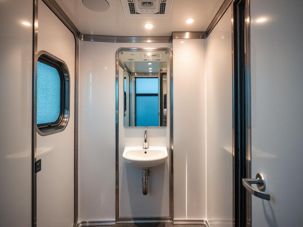 Luxury Restroom Trailers in Claremont, NH